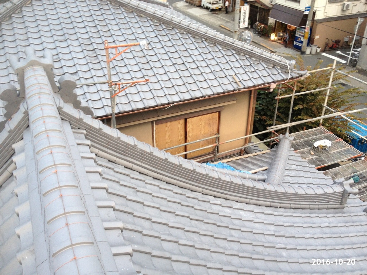 社寺の屋根工事
